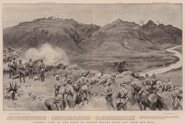 General View of the Field of Battle Before Spion Kop from Gun Hill